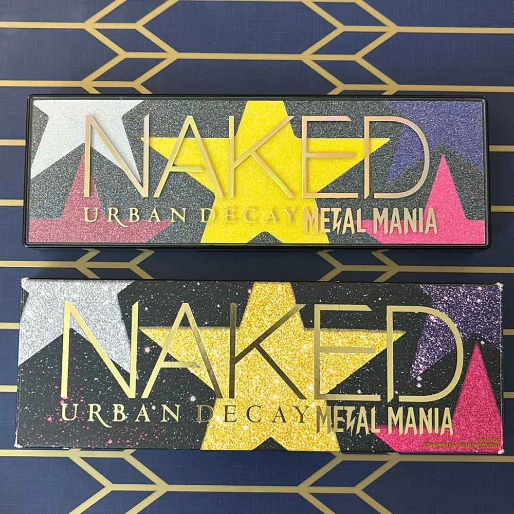 URBAN DECAY Naked Metal Mania Metallic Eyeshadow Palette. Never swatched or used